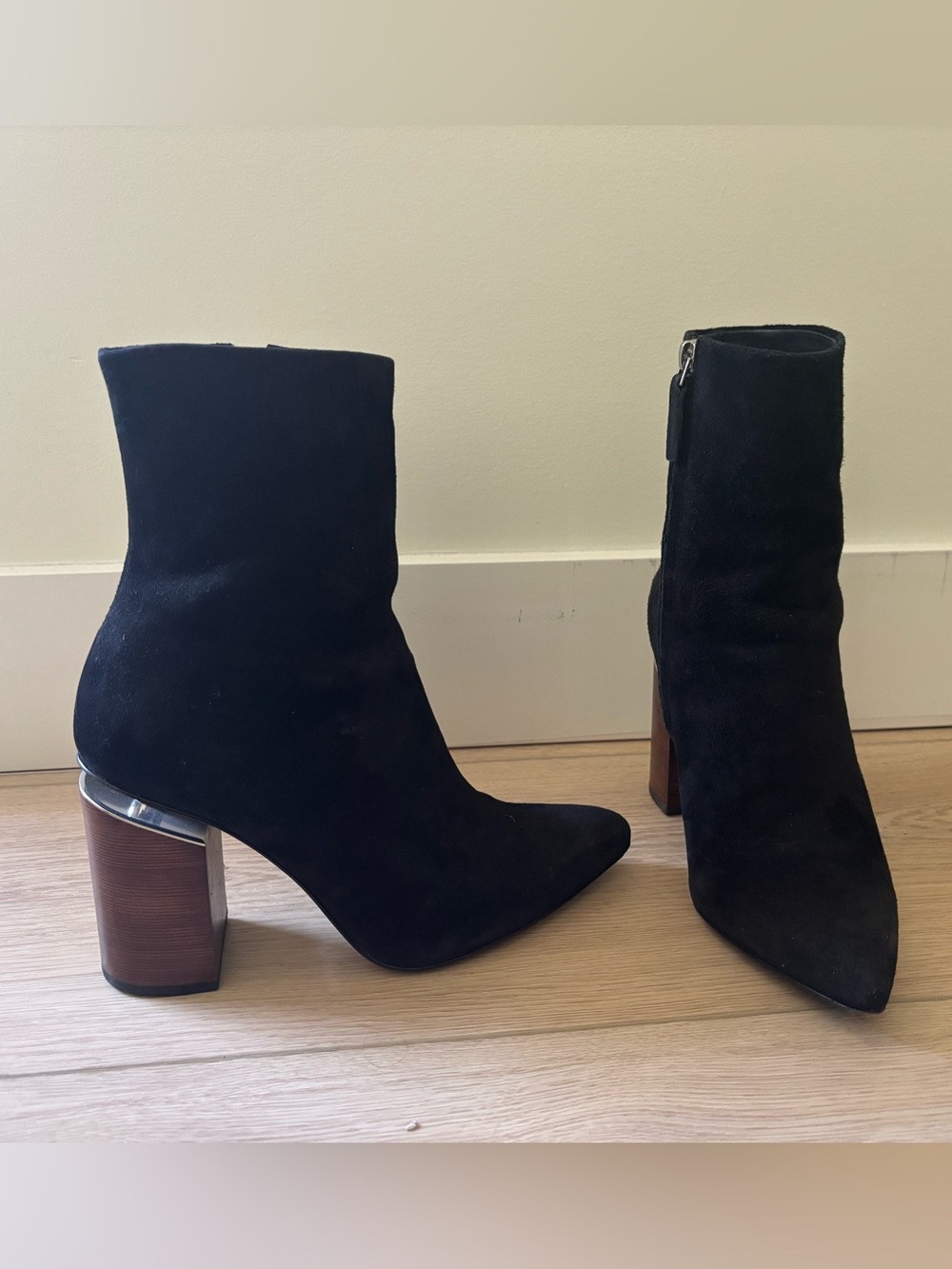 Alexander Wang suede boots